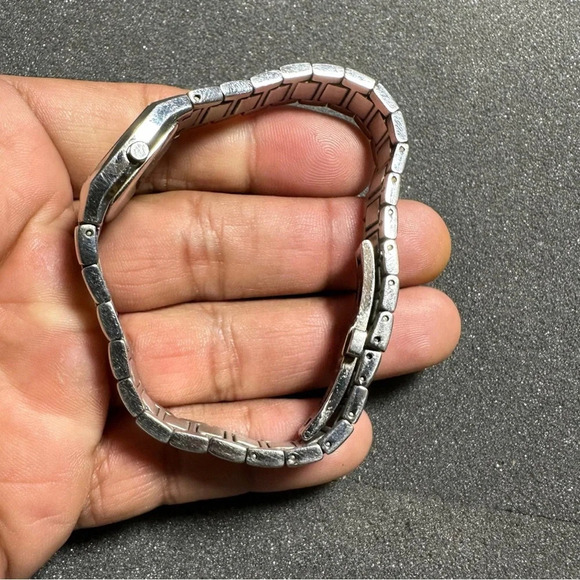 citizen Eco Drive Ladies Cocktail Watch Silvertone Diamond Dial B023-S058112 - Picture 10 of 11